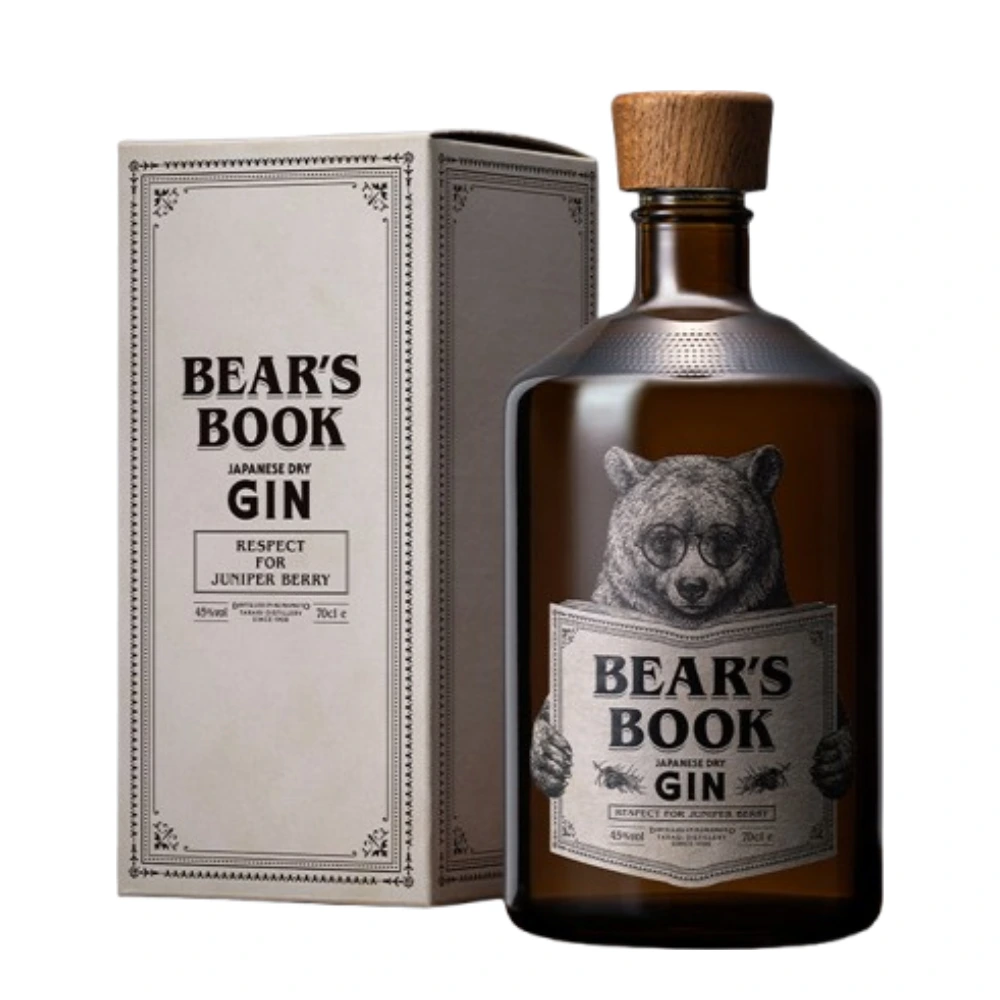 Bear's Book Gin 琴酒700ml BEAR'S BOOK GIN 琴酒 700ml (附外盒)