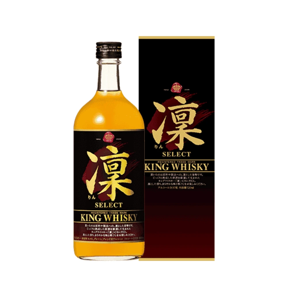 凜威士忌720ml KING WHISKY「凜」720ml (附提盒)