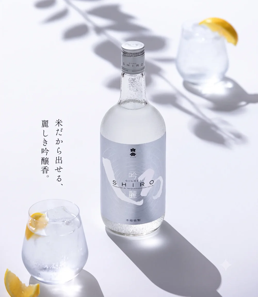 白岳銀情境圖webp 白岳 (銀) 吟麗本格米燒酎720ml