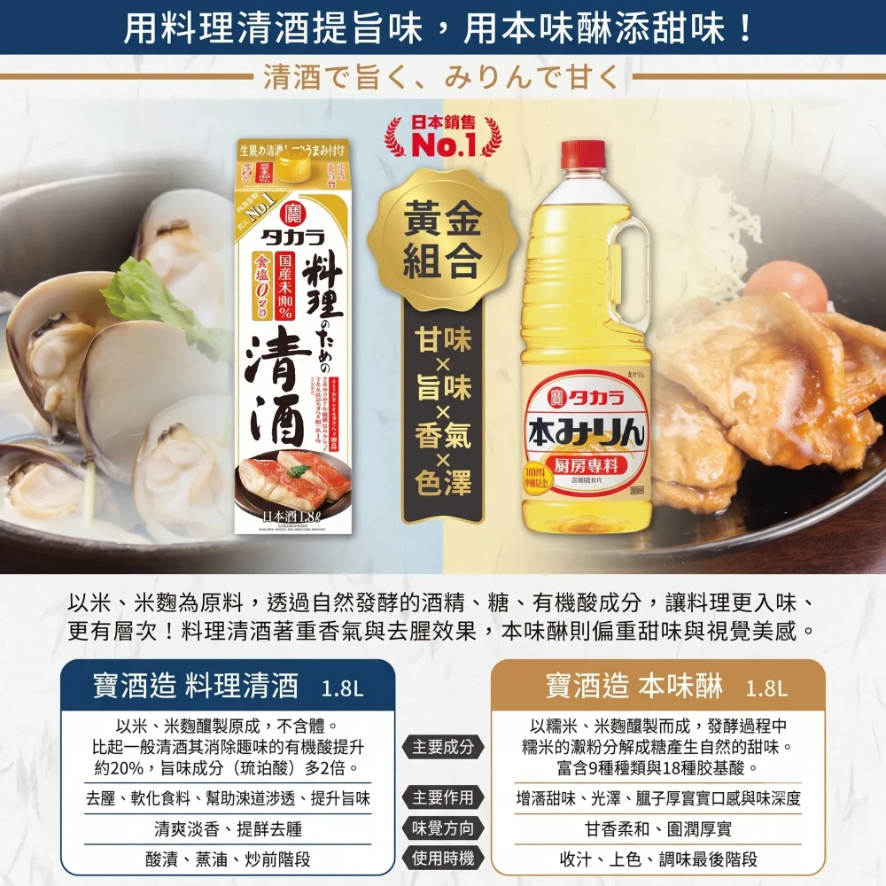 調味料DMwebp 寶酒造 料理清酒 1.8L
